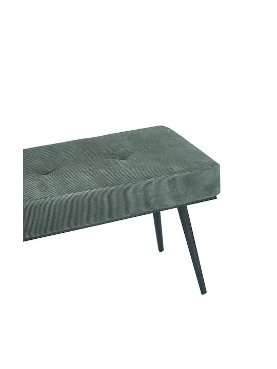 Stool For Living Room Metallic Green