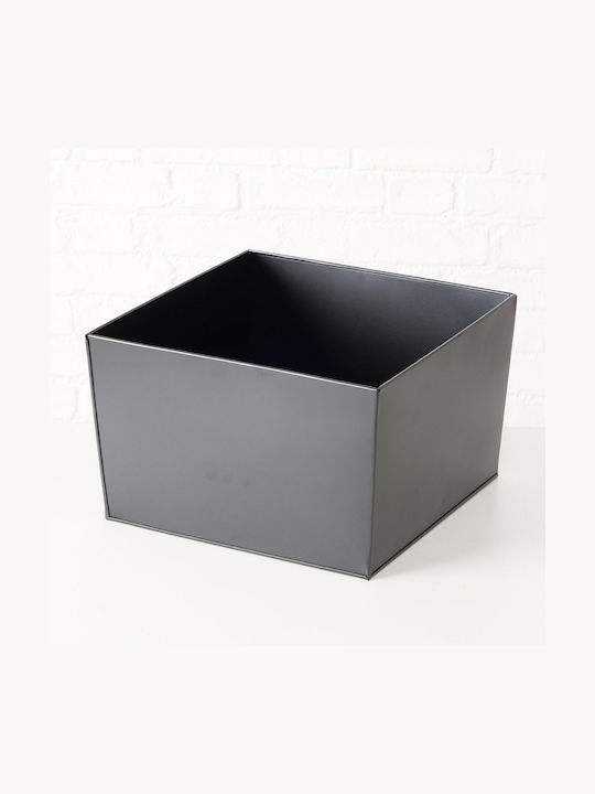 MSA Metallisch Box Holzlagerung 40.5x40.5x40cm Schwarz