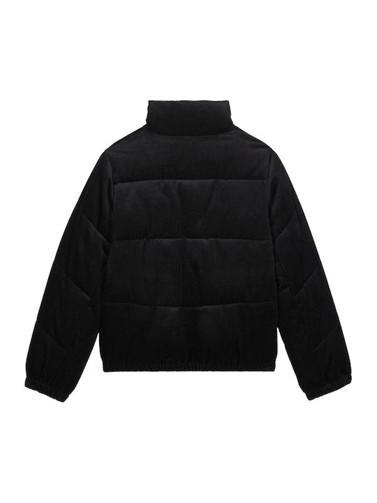 Cord'n Stone Women's Short Lifestyle Jacket for Winter Black