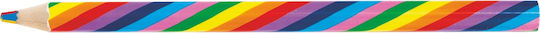 Jumbo Regenbogen Bleistift Mehrfarbiger Graphit 32 Stück/Display