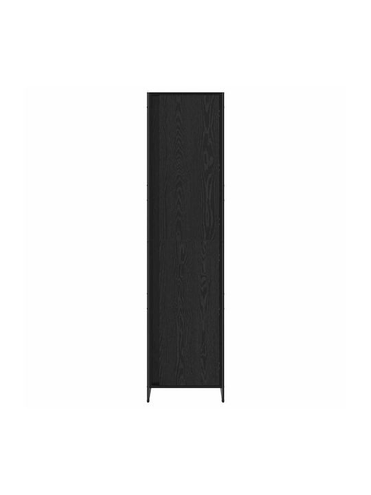 Doppeltür Kleiderschrank Black 50x50x200cm