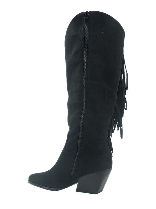 Damenstiefel Schwarz
