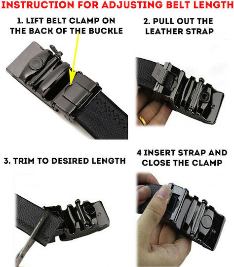 Men's Belt Lightweight Elastic Military Type Molle Tactical Width 4 cm Black Kj321