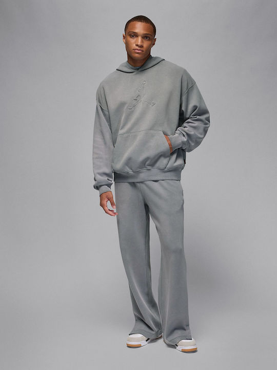 Dri-Fit Sweatshirt with Gray Hood