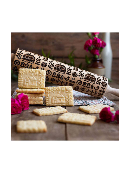 FunnyBaker Fondant-Roller aus Holz