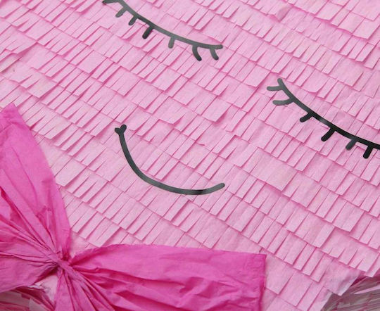 Pink Star Pinata 45x8x43cm