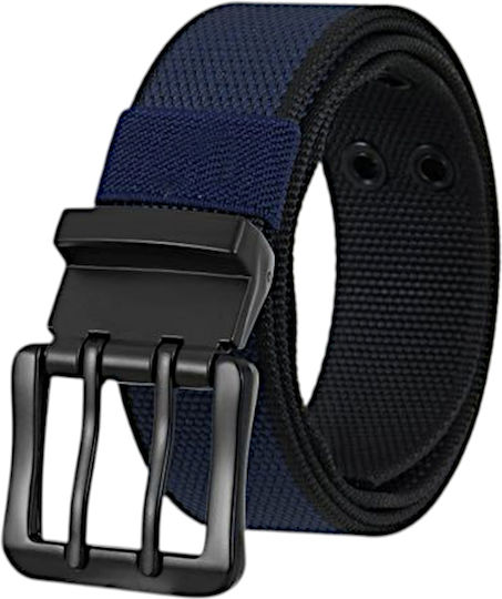 Elastisch Militärgürtel Taktisch Blau 40mm