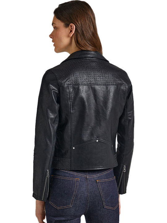 Jachetă de femei Biker Jacket Negru