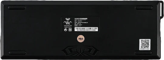 Aula Win60 Ηall Effect Gaming Πληκτρολόγιο 60% με RGB φωτισμό (Αγγλικό US) Γκρι