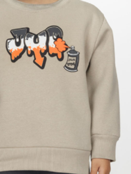 Kinder Sweatpants Set - Jogginganzug Beige 2Stück