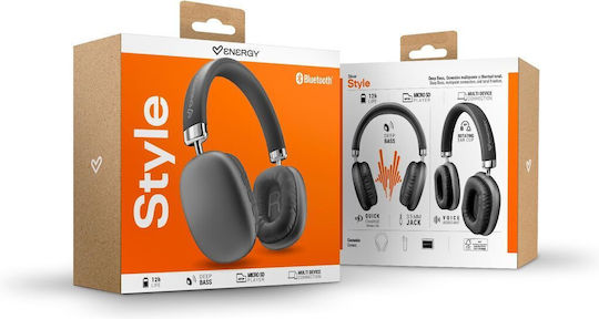 Energy Sistem Style Kabellose Bluetooth Am Ohr Kopfhörer Schwarz