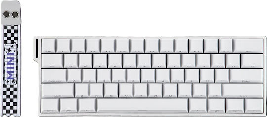 Aula Mini60 HE Pro Ασύρματο Ηall Effect Gaming Πληκτρολόγιο 60% με Magnetic διακόπτες και RGB φωτισμό (Αγγλικό US) Λευκό