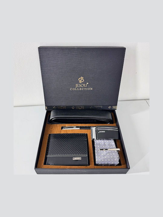 Set Men's Wallet Black
