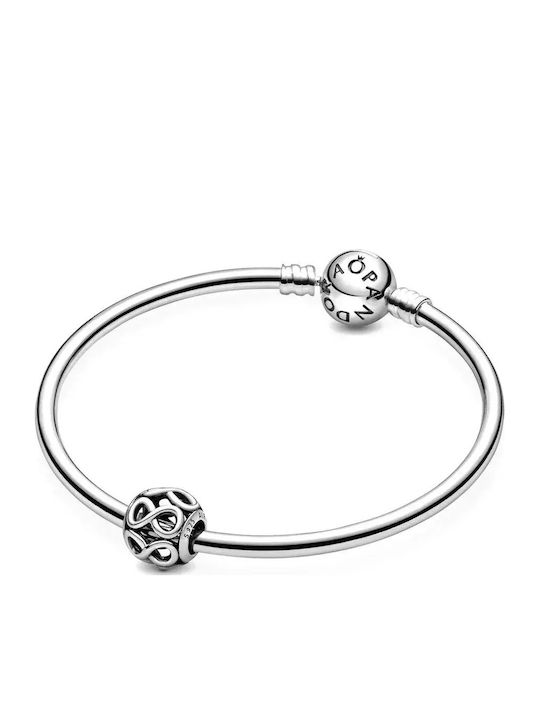 Pandora Openwork Infinity Charm Άπειρο από Ασήμι