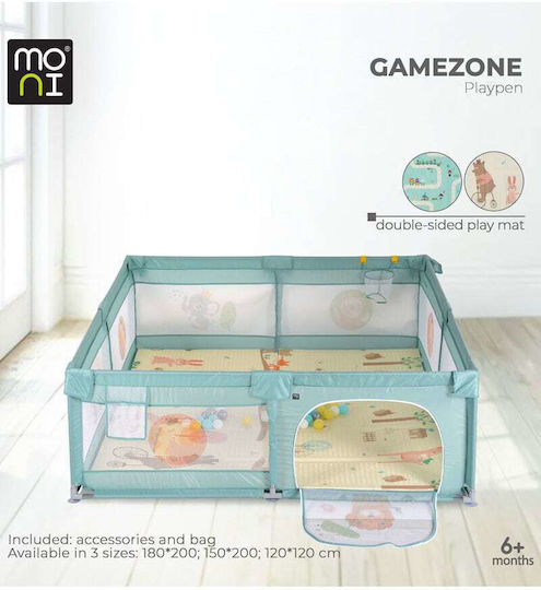 Moni Gamezone Park Green 200x150cm
