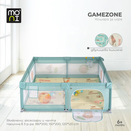 Moni Gamezone Park Green 200x150cm