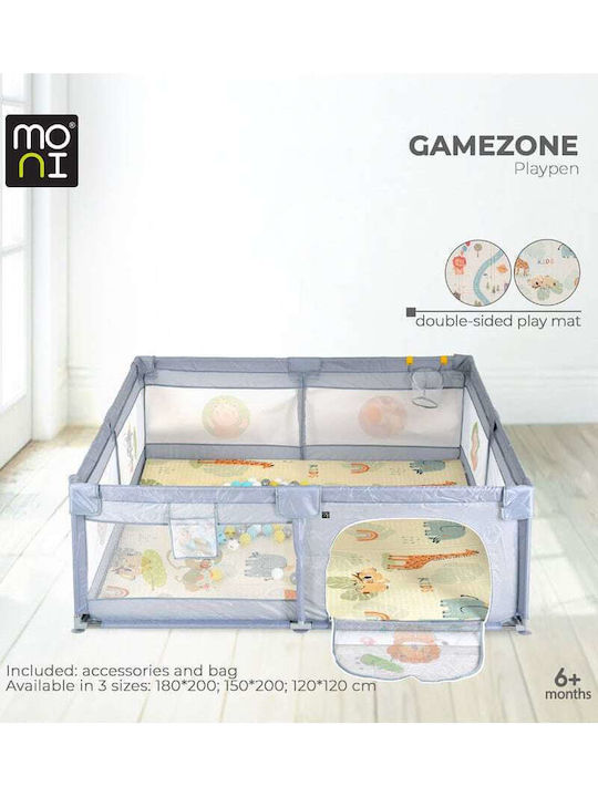Moni Gamezone Park Gray 200x150cm
