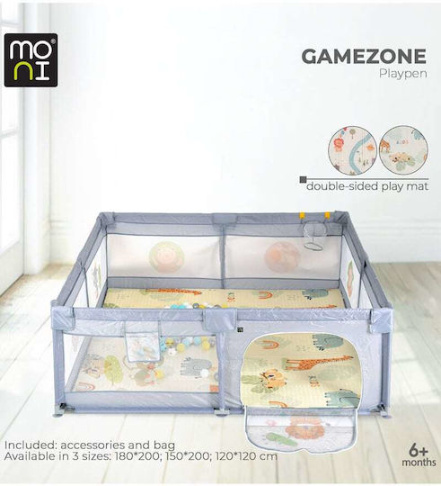 Moni Gamezone Park Gray 200x150cm