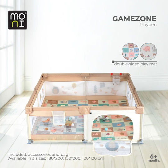 Moni Gamezone Park Beige 200x150cm