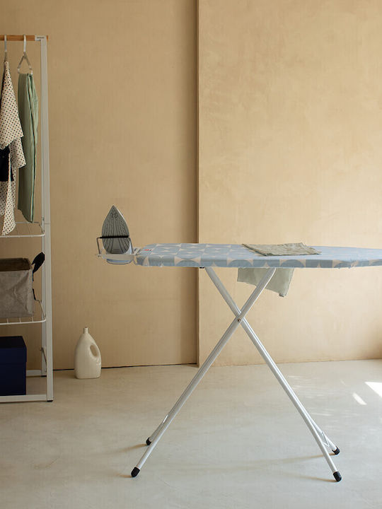 Brabantia Ironing Board for Steam Iron Foldable 124x38x96cm