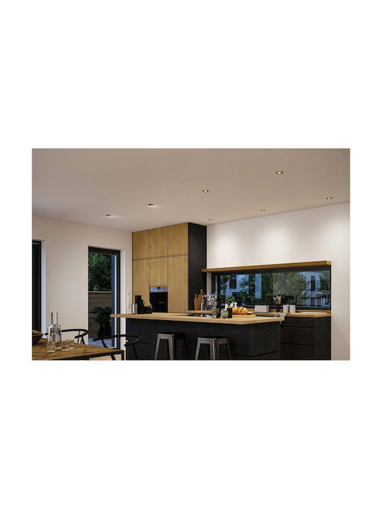 Paulmann Deckenleuchte Schwarz mit Integrierter LED