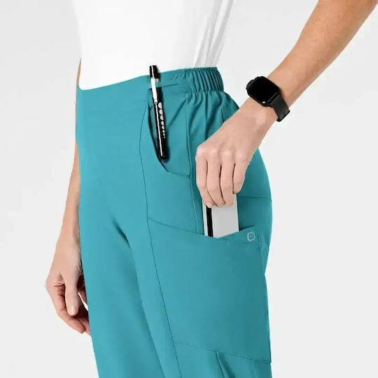 WonderWink W123 Women's Turquoise Medical Pants