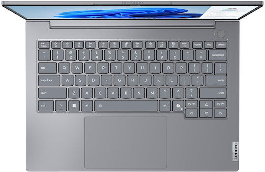 Lenovo ThinkBook 14 G8 IAL 14" IPS FHD+ (Ultra 5-225U/16GB/512GB SSD/Без операционна система) Арктическо сиво (UK Клавиатура)
