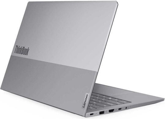 Lenovo ThinkBook 14 G8 IAL 14" IPS FHD+ (Ultra 5-225U/16GB/512GB SSD/Без операционна система) Арктическо сиво (UK Клавиатура)