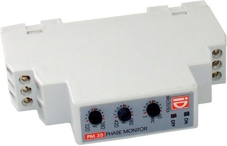 Cronos Electronics Τριφασικός Επιτηρητής Τάσης Ράγας 03-PM35