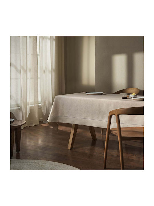Gofis Home Tablecloth Meriol Light Coffee 188/13 150x310cm