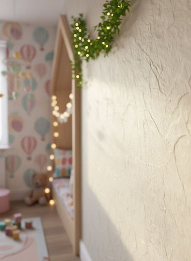 3D Wall Panels with Glue Beige White Beige 60x120cm