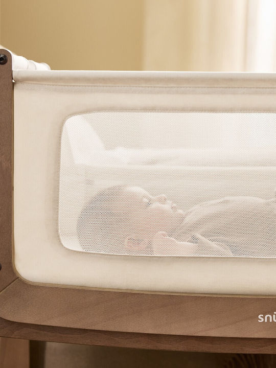 Snuz Cradle Snuzpod5 with Mattress Brown