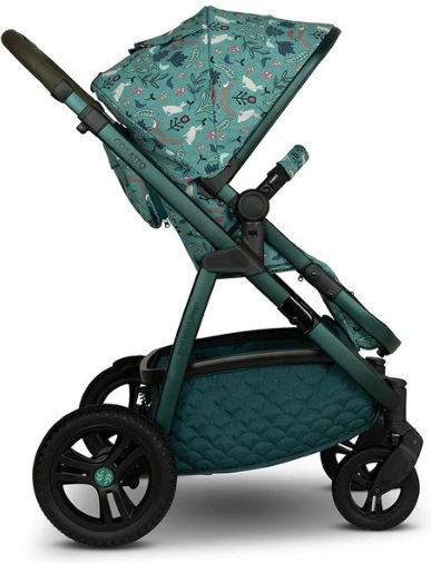 WOW 3 Adjustable 2 in 1 Baby Stroller Suitable for Newborn Green 11.9kg