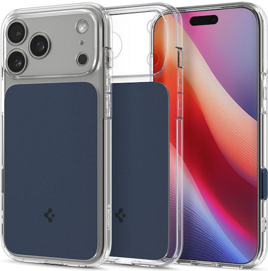 Spigen Ultra Hybrid T (magfit) Back Cover Plastic / Silicone 2mm Matte Blue (iPhone 17 Pro)