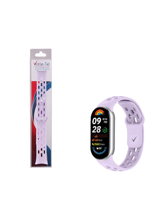 Volte-Tel Каишка Лилав (Xiaomi Smart Band 8, 9, 10)