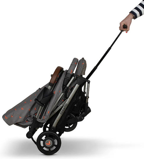 Cosatto Woosh 4 Бебешка количка Сив 8.4кг