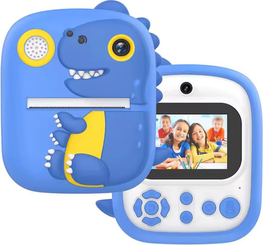Cameră Pentru Copii Smartic Hd 1080p Rezoluție Baterie 800mah Ecran 2.4 Inch Card Memorie 32 Gb Funcție Imprimare Instantă Un Joc Încorporat 3 Role Imprimare Mp3 Mod Selfie 5 Carduri