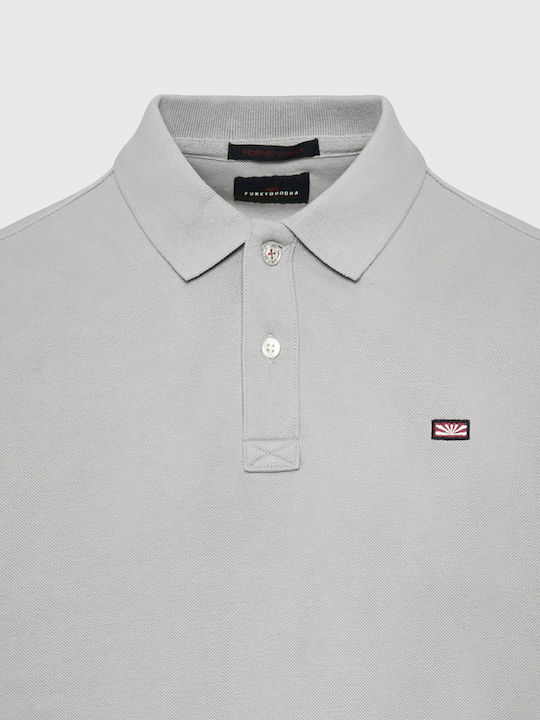 Polo Short Sleeve Blouse Grey