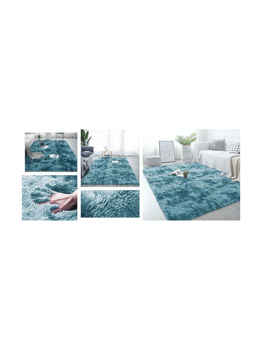 Strado Carpets Χαλί Ορθογώνιο Shaggy Dark Blue 160x200cm
