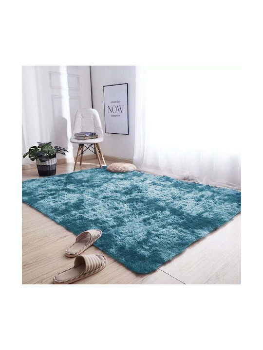 Strado Carpets Χαλί Ορθογώνιο Shaggy Dark Blue 160x200cm