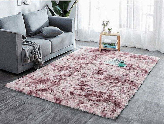 Strado Carpets Αντιολισθητικό Χαλί Ορθογώνιο Shaggy Pink 200x300cm