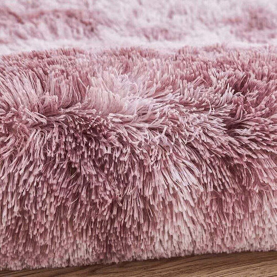Strado Carpets Αντιολισθητικό Χαλί Ορθογώνιο Shaggy Pink 200x300cm