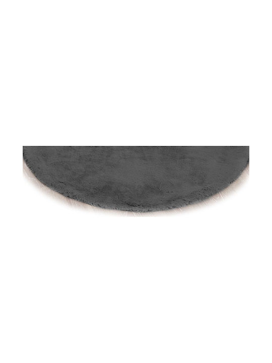 Strado Carpets Αντιολισθητικό Χαλί Στρογγυλό Grey Φ80cm