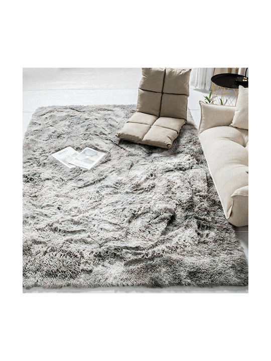 Strado Carpets Χαλί Ορθογώνιο Shaggy Light Grey 200x300cm