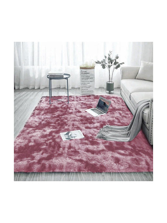 Strado Carpets Αντιολισθητικό Χαλί Ορθογώνιο Shaggy Pink 160x220cm