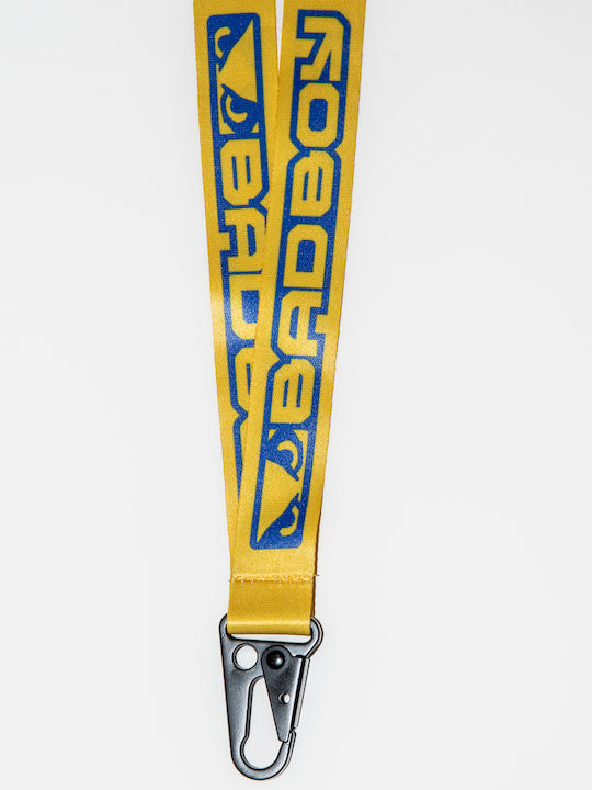 Μπρελόκ Λουράκι Λαιμού Badboy Logo Trn Lanyard Yellow Blue