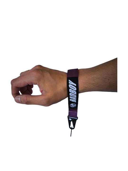 Μπρελόκ Λουράκι Καρπού Badboy Logo Wrist Lanyard Purple