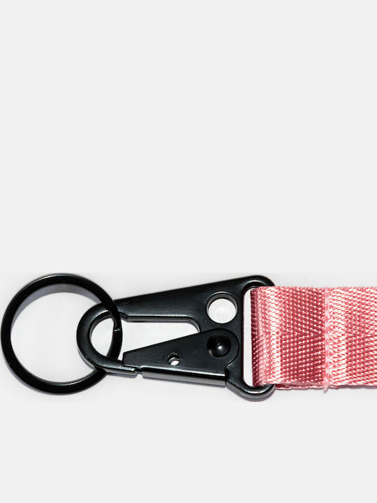 Μπρελόκ Λουράκι Καρπού Badboy Logo Wrist Lanyard Baby Pink