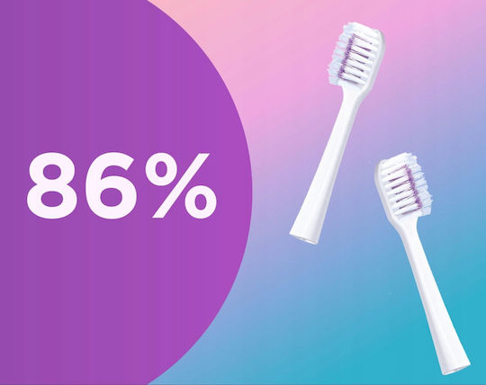 GUM Electric Toothbrush Replacement Heads 2pcs