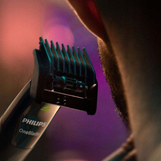 Philips Oneblade QP1424/65 Ξυριστική Μηχανή Προσώπου Επαναφορτιζόμενη